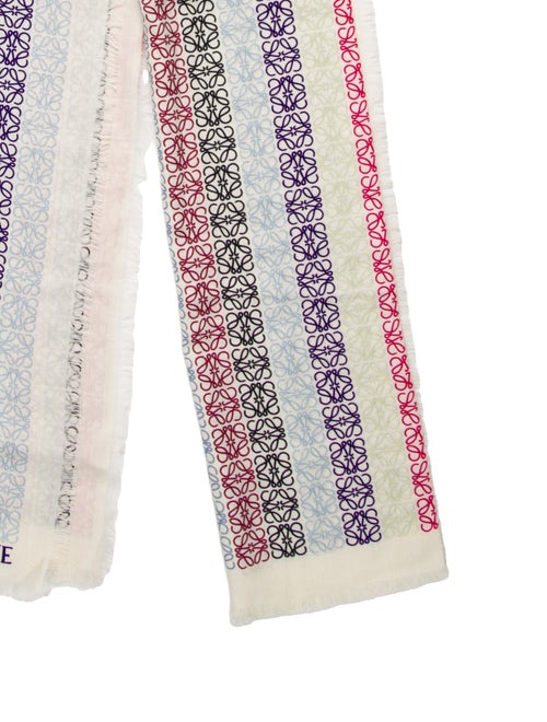Loewe Wool Printed Scarf