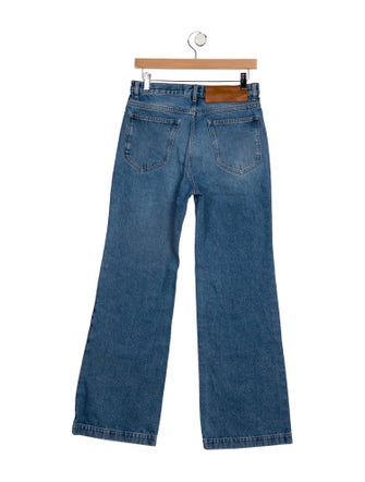 Loewe High-Rise Wide Leg Jeans