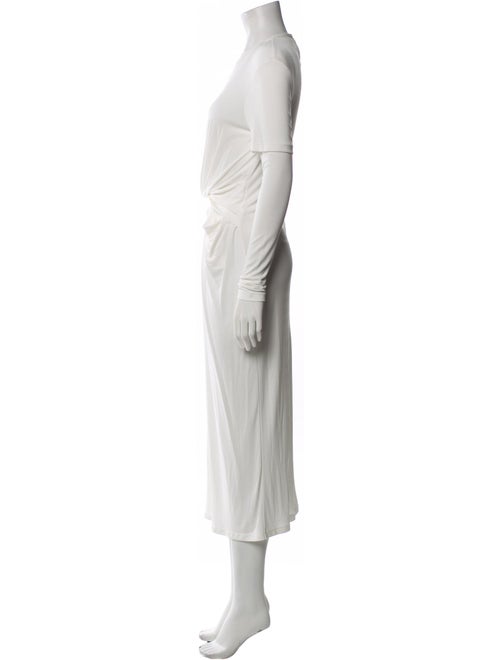 Loewe Draped Twisted Layered Long Dress