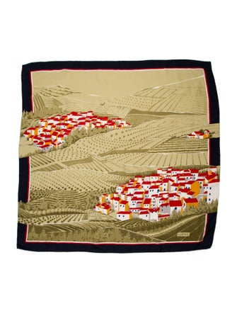 Loewe Silk Printed Scarf