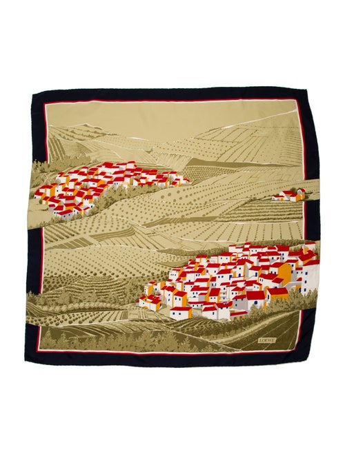 Loewe Silk Printed Scarf