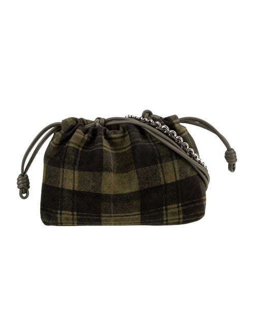 Loewe Suede Tartan Flamenco Purse Medium 2025