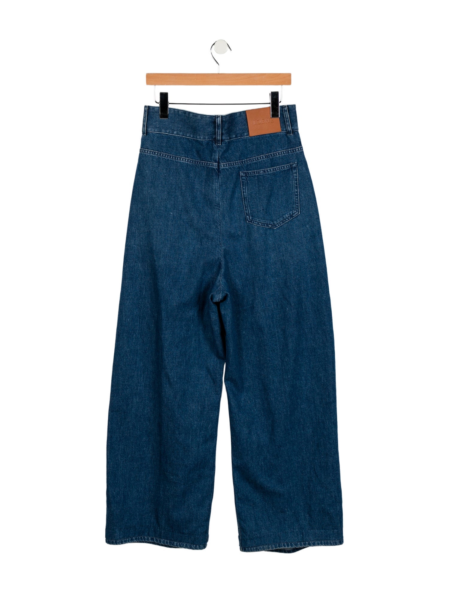 Loewe High-Rise Wide Leg Jeans