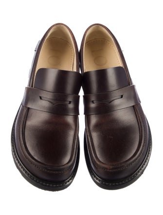 Loewe Leather Loafers