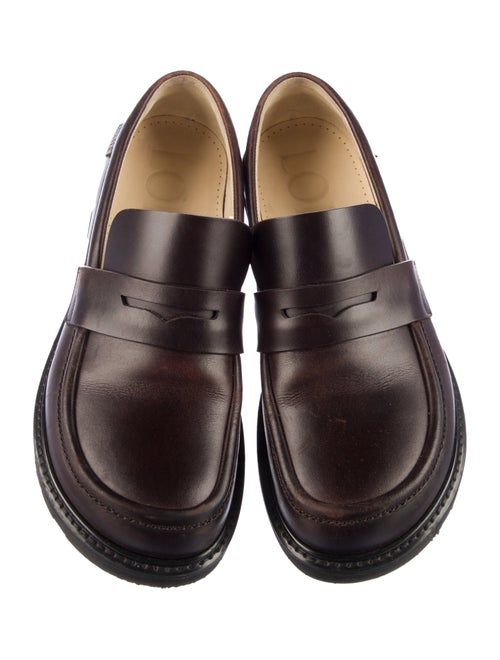 Loewe Leather Loafers