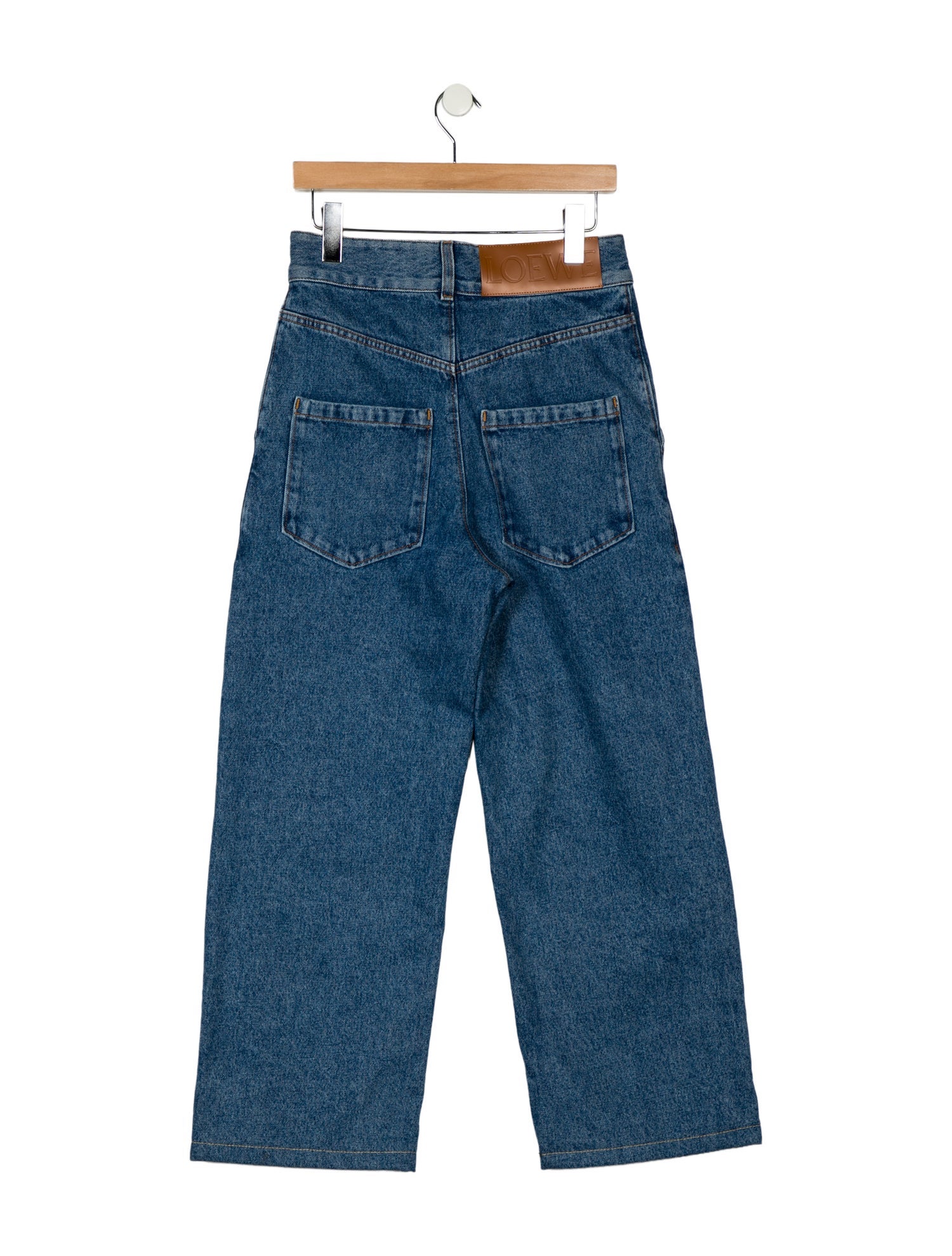 Loewe High-Rise Wide Leg Jeans