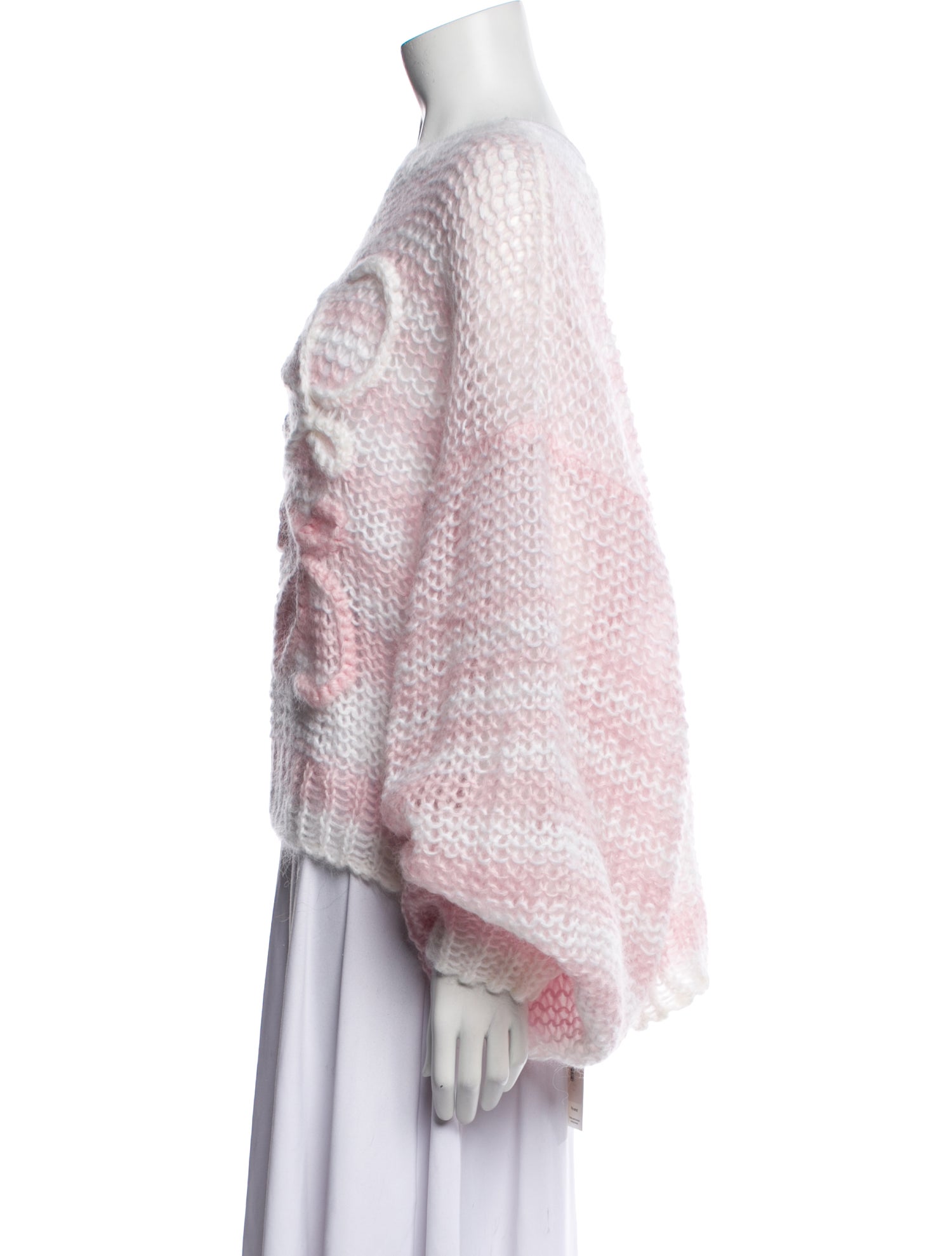 Loewe Mohair Bateau Neckline Sweater