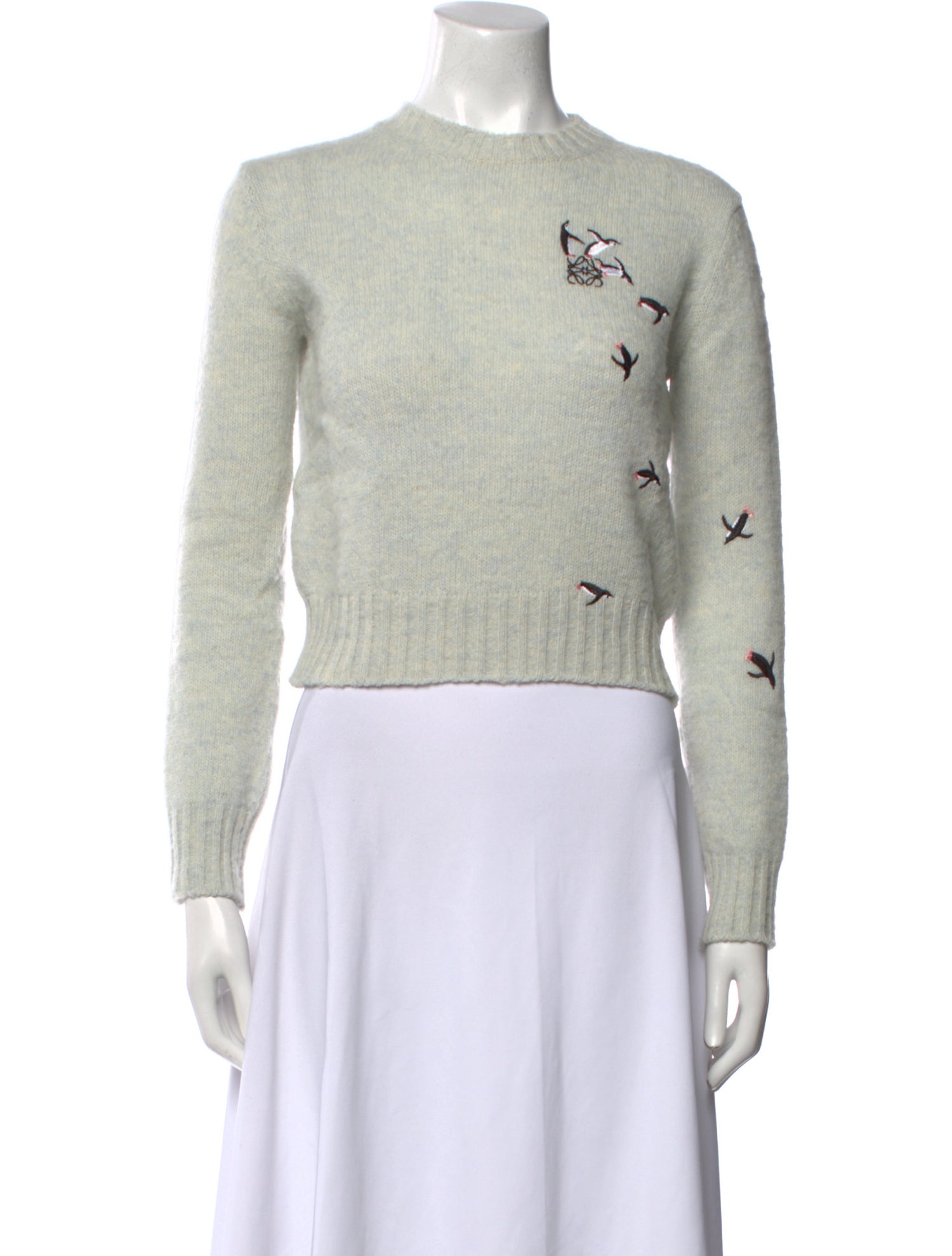 Loewe Wool Graphic Print Sweater