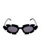 Loewe Flower Signature Logo Sunglasses
