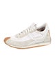 Loewe Nylon Colorblock Pattern Athletic Sneakers