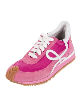 Loewe Suede Printed Sneakers