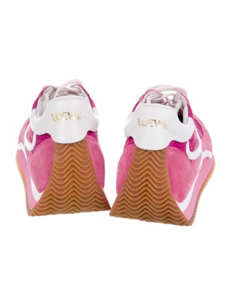 Loewe Suede Printed Sneakers