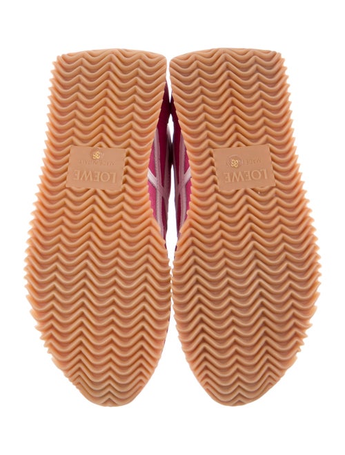 Loewe Suede Printed Sneakers