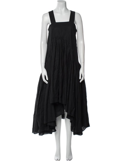 Loewe Square Neckline Long Dress