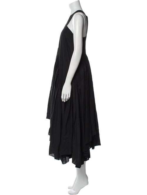 Loewe Square Neckline Long Dress