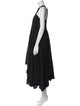 Loewe Square Neckline Long Dress