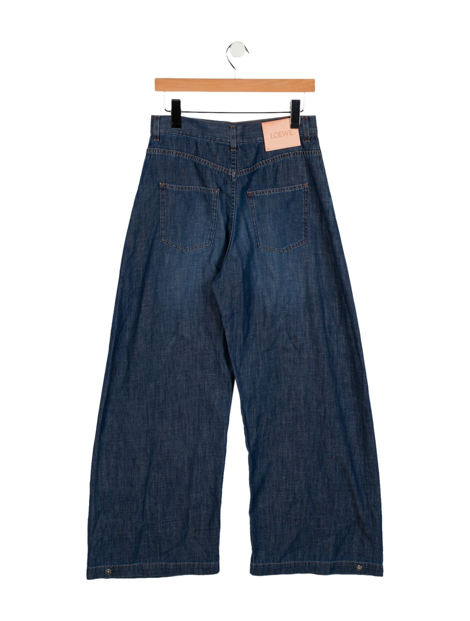 Loewe High-Rise Wide Leg Jeans
