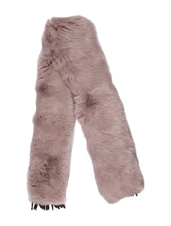 Loewe Fur Scarf