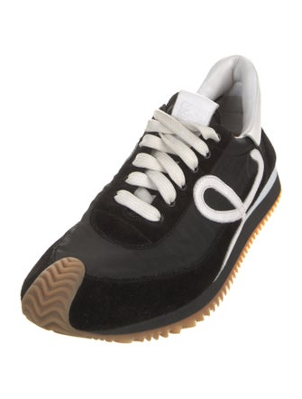 Loewe Suede Printed Sneakers