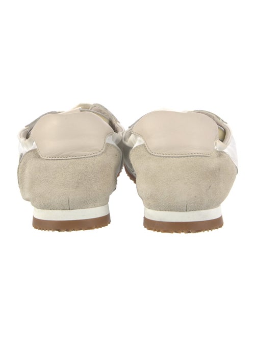 Loewe Suede Colorblock Pattern Sneakers