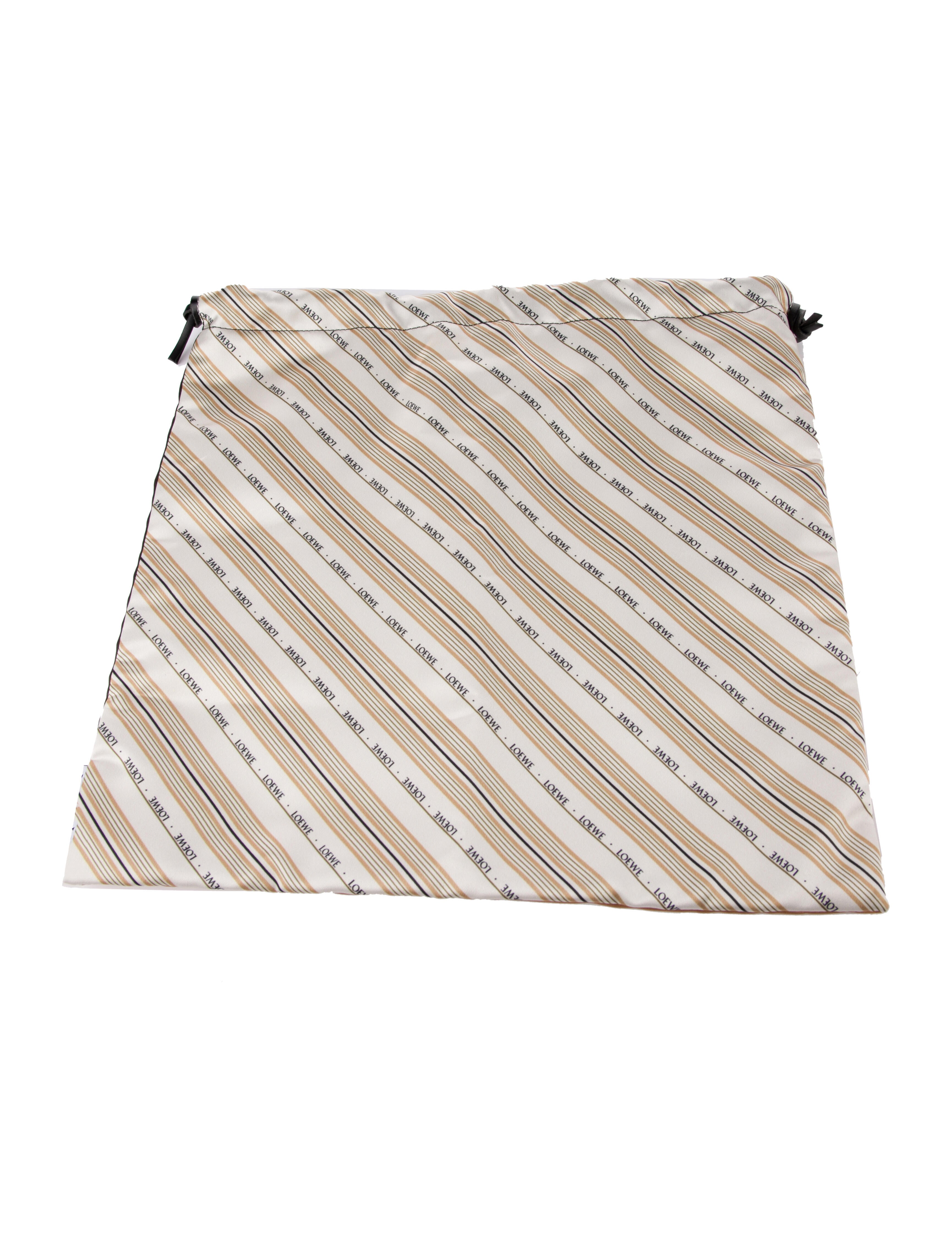 Loewe Satin Pattern Print Cosmetic Bag