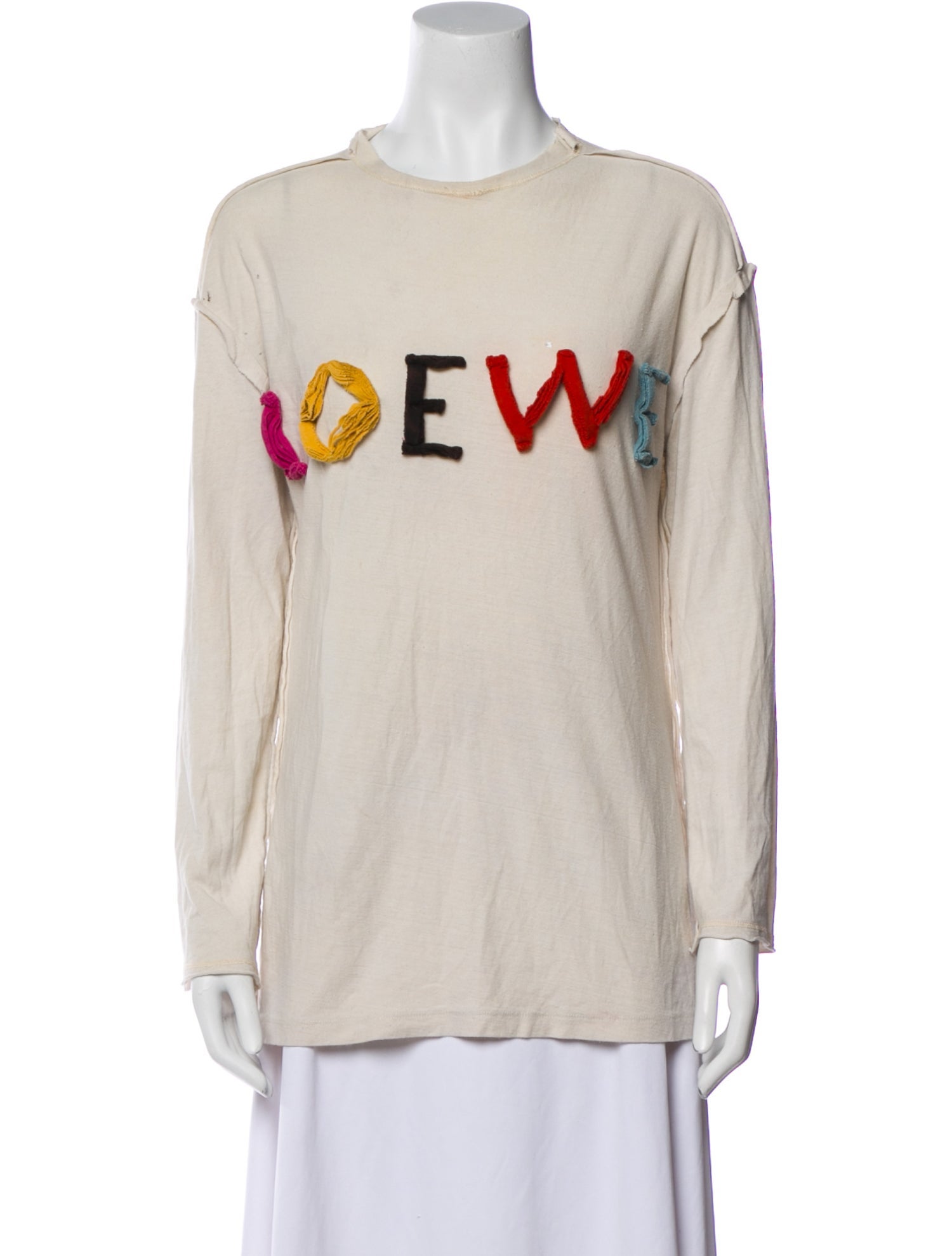 Loewe Graphic Print Crew Neck T-Shirt