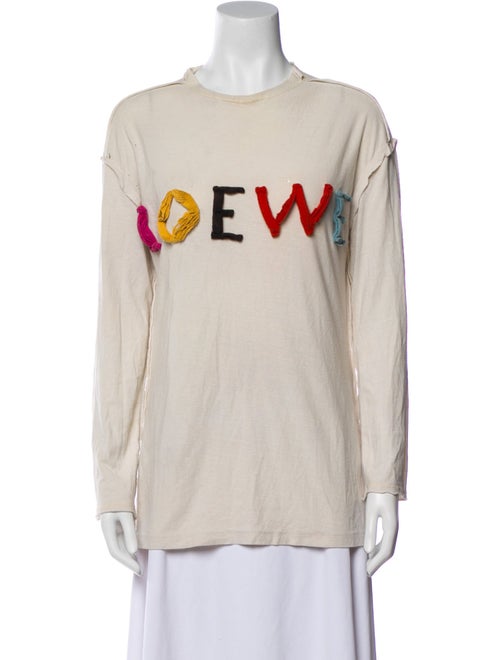 Loewe Graphic Print Crew Neck T-Shirt
