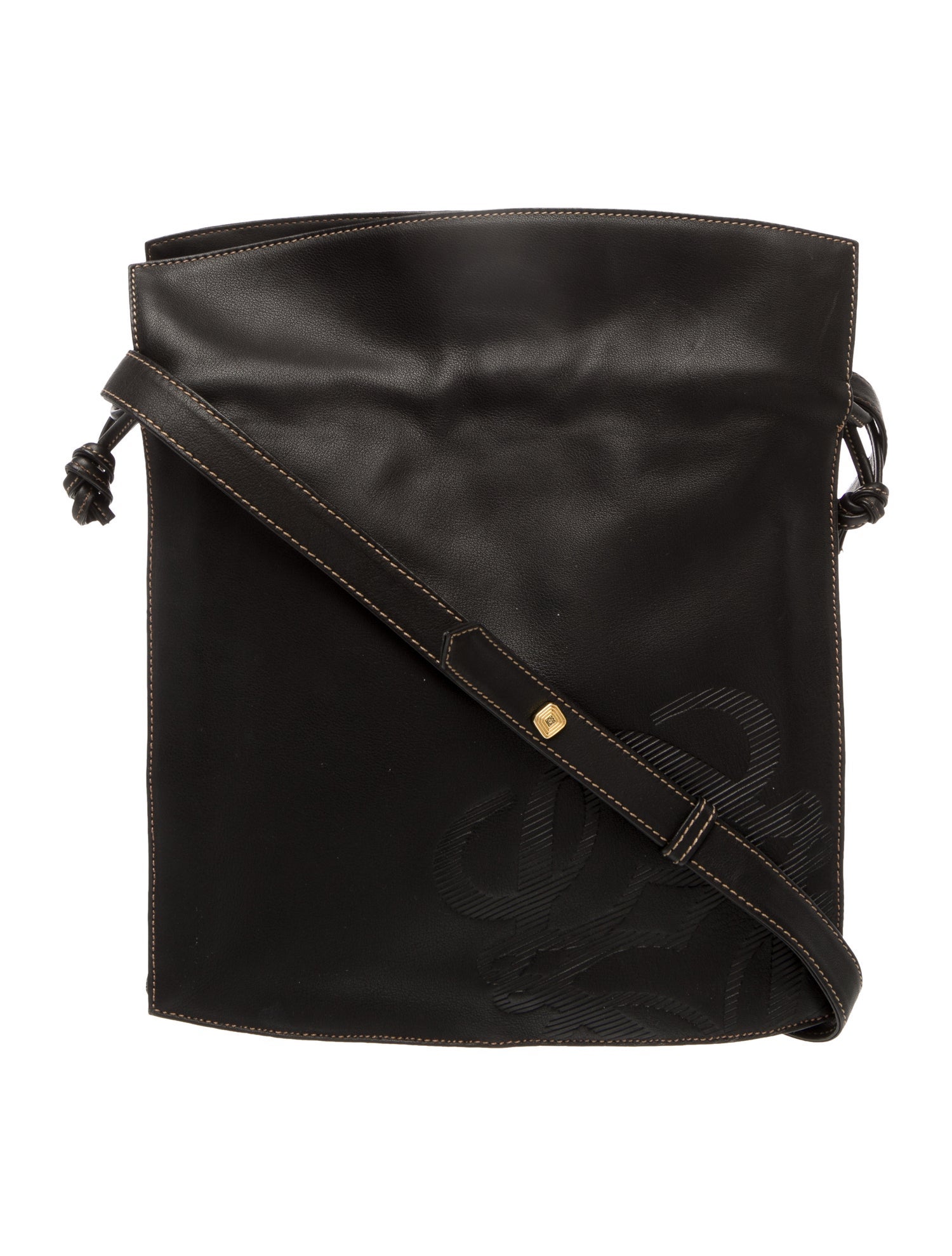 Loewe Leather Messenger Bag Vintage