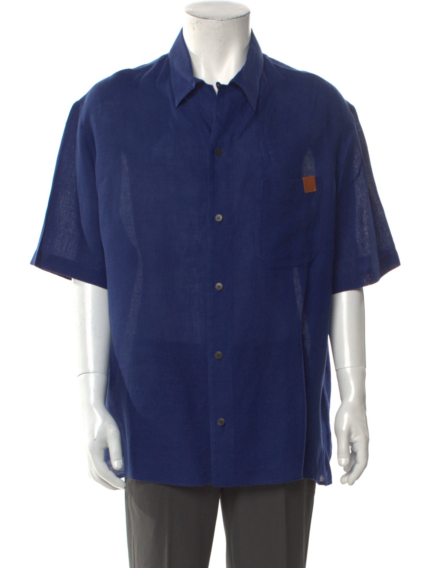 Loewe Linen Short Sleeve Shirt
