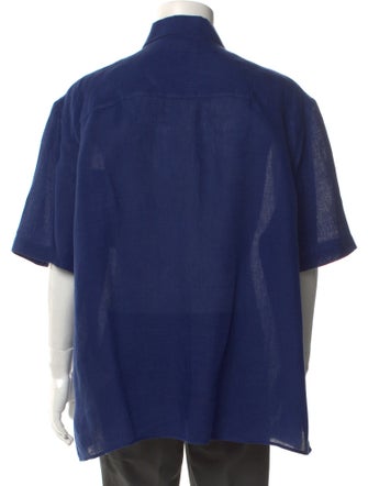 Loewe Linen Short Sleeve Shirt