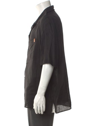 Loewe Paula's Ibiza Linen Three-Quarter Sleeve Shirt