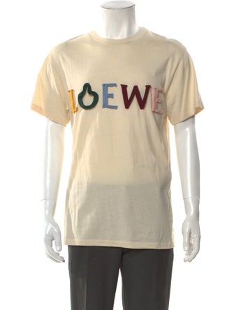 Loewe Graphic Print Crew Neck T-Shirt