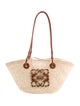 Loewe Raffia Basket Small