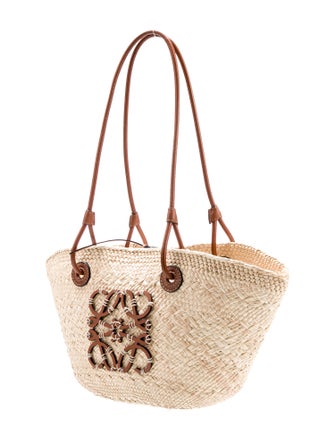 Loewe Raffia Basket Small