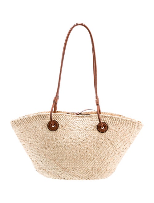 Loewe Raffia Basket Small
