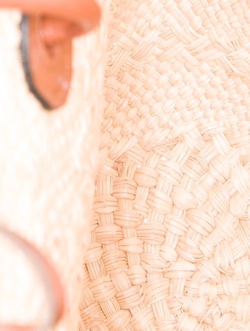 Loewe Raffia Basket Small