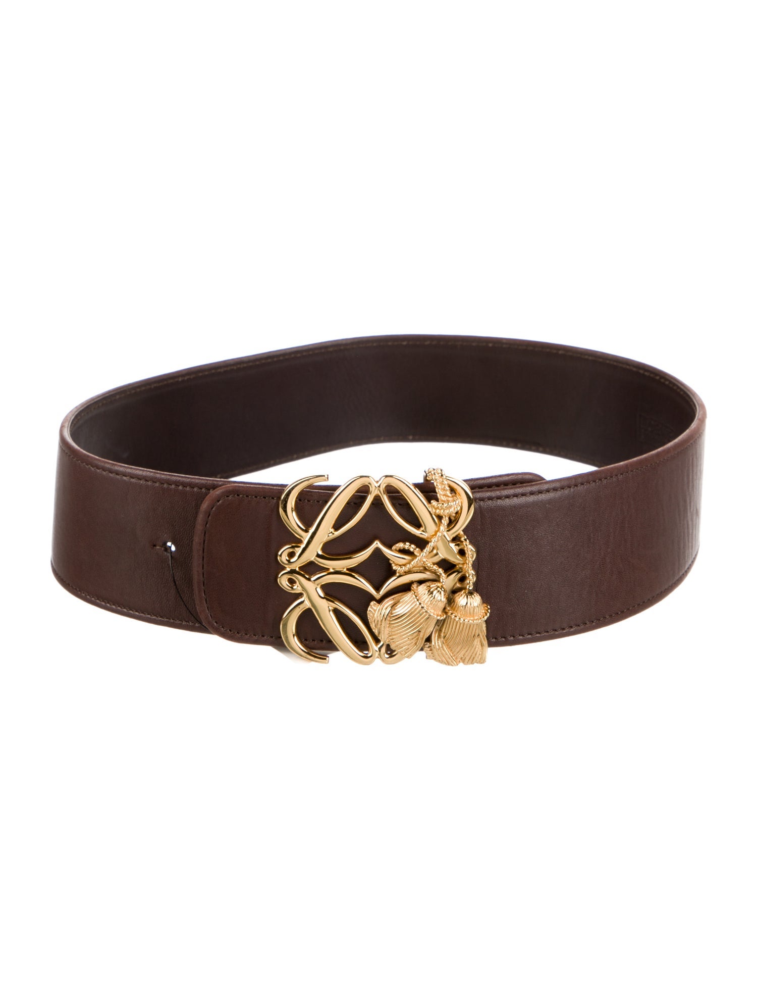 Loewe Wide Leather Waist Belt