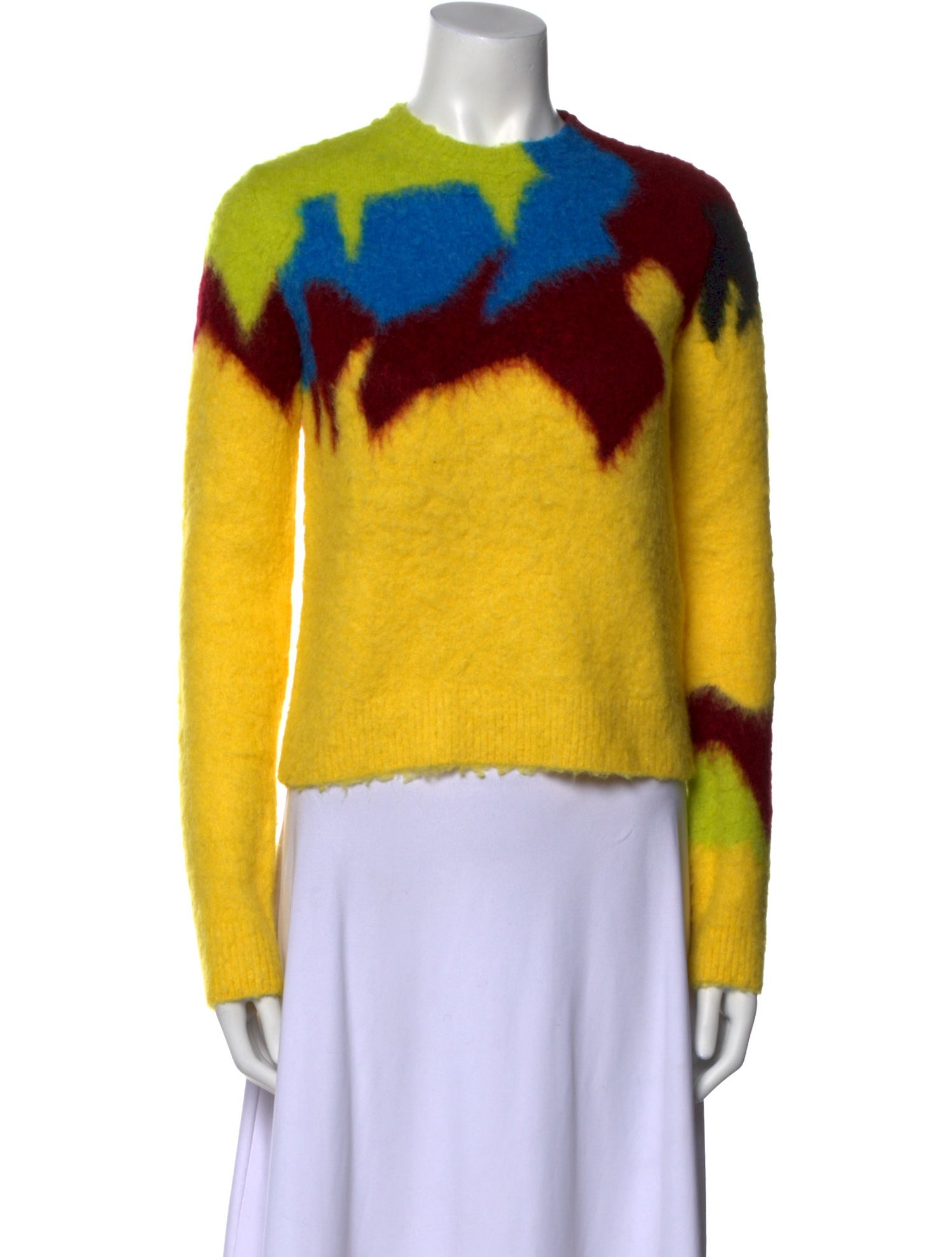 Loewe Mohair Printed Sweater