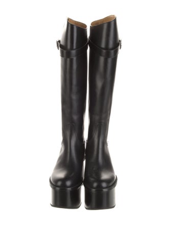 Loewe Leather Rain Boots
