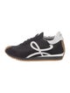 Loewe Suede Leather Trim Embellishment Athletic Sneakers