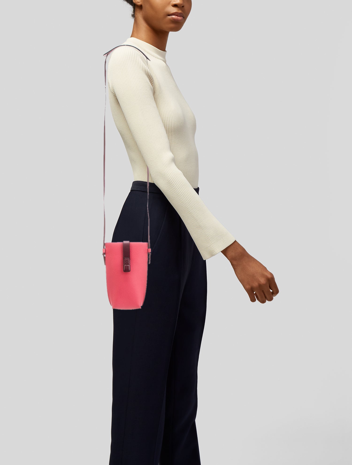 Loewe Leather Messenger Bag w/ Tags