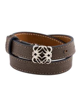 Loewe Leather Wrap Bracelet