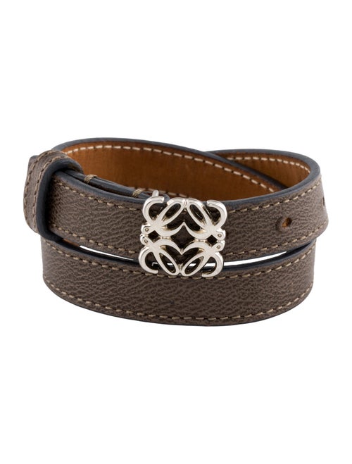 Loewe Leather Wrap Bracelet