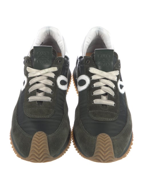 Loewe Suede Printed Sneakers