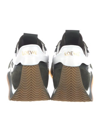 Loewe Suede Printed Sneakers