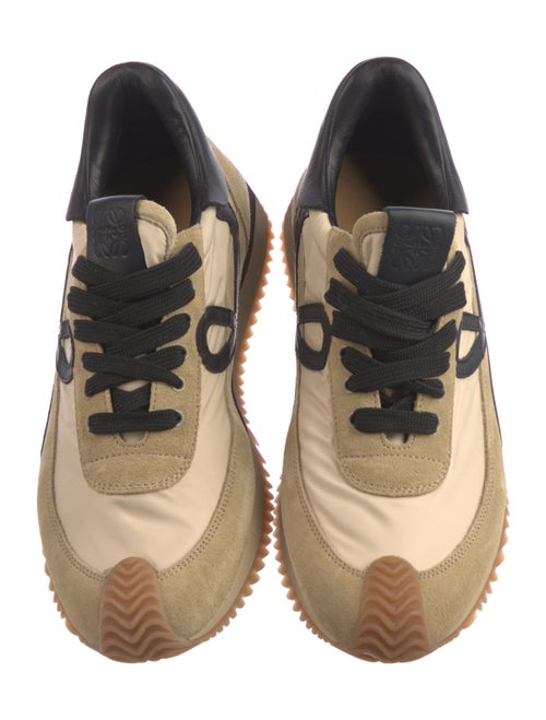 Loewe Suede Printed Sneakers