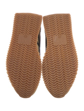 Loewe Suede Printed Sneakers