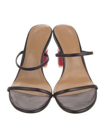 Loewe Leather Slides