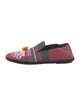 Loewe Striped Grosgrain Trim Loafers