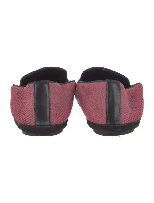 Loewe Striped Grosgrain Trim Loafers